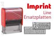 Ersatzplatten Imprint Line