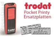 Ersatzplatten Trodat Printy