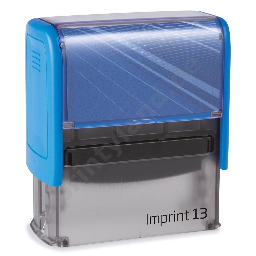 Imprint 13 blau