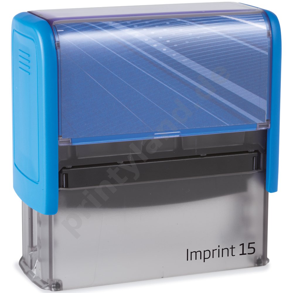 Imprint 15 blau