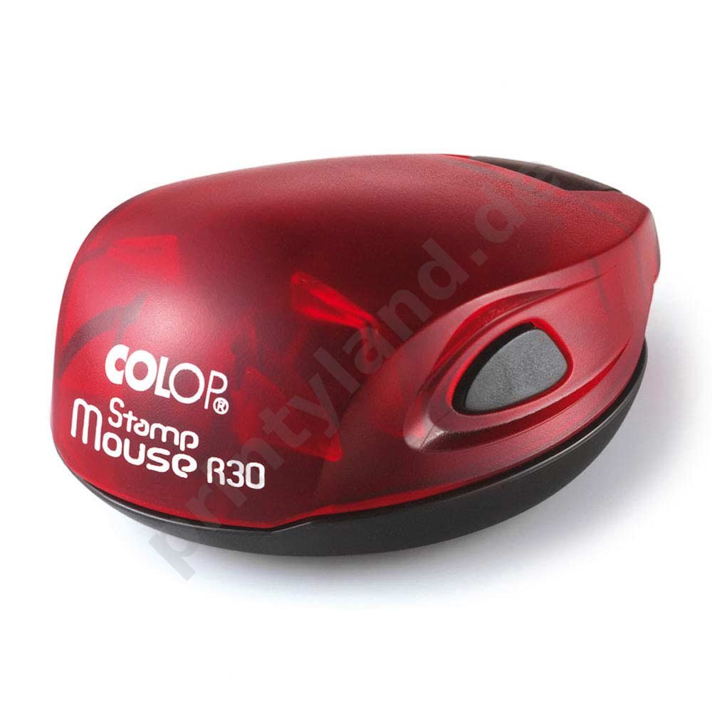 Colop Stamp Mouse 30 rund rot