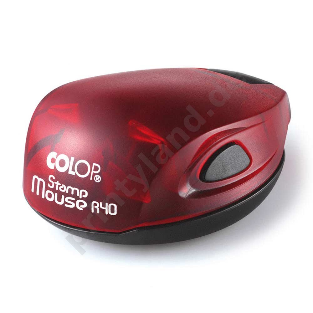 Colop Stamp Mouse 40 rund rot